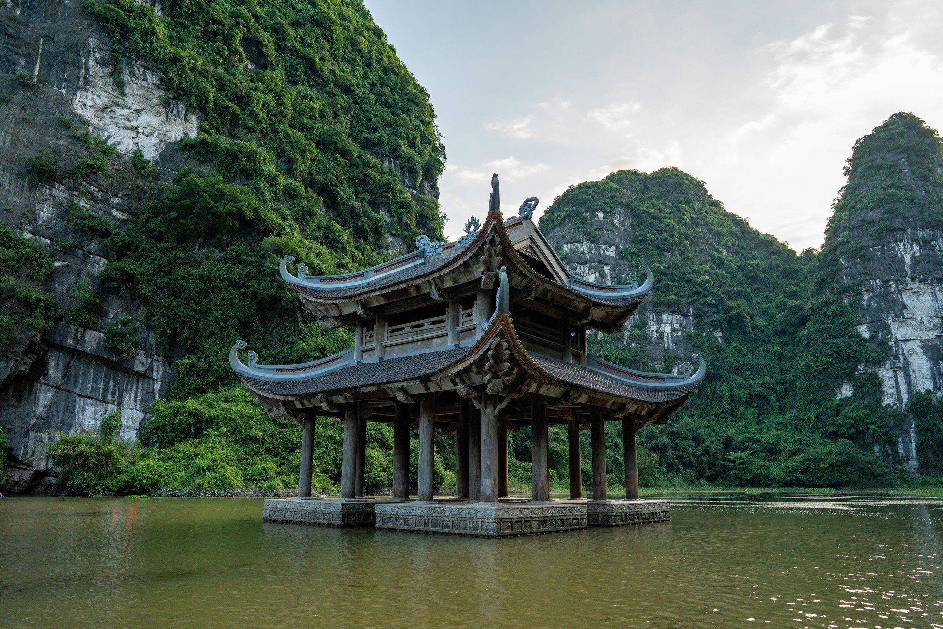 Floating Temple on Water – Ninh Binh