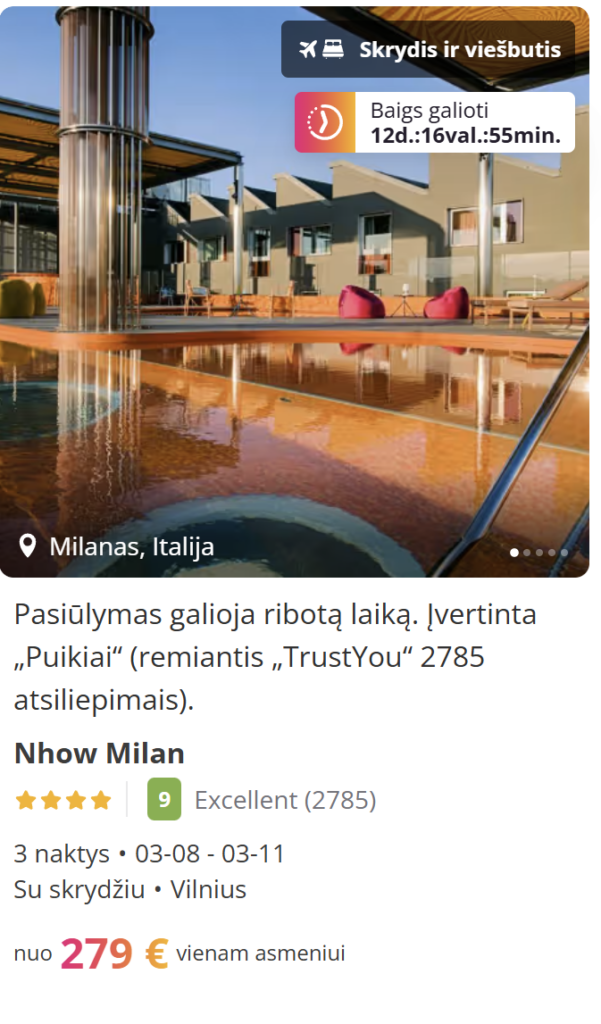 Colombo, Šri Lanka • 2026-03-02 – 2026-03-15 • Skrydis pirmyn ir atgal • €533 asmeniui