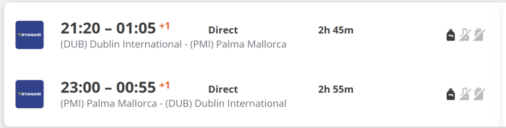Palma de Mallorca package holidays from Dublin – 9 nights with Half Board or All Inclusive and return flights included