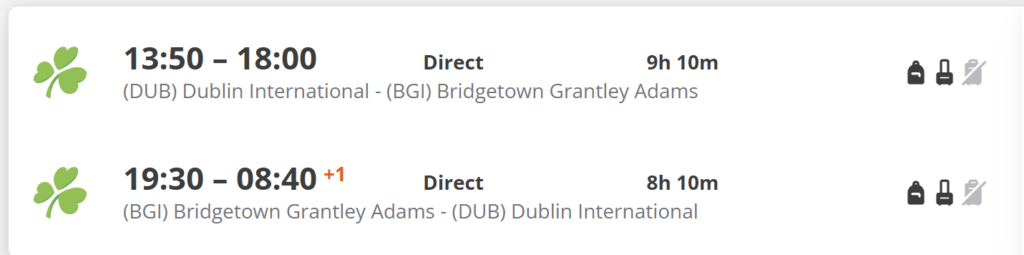 Barbados holiday from Dublin with direct flights and hotel included – 7 nights beach stay from €856 per person