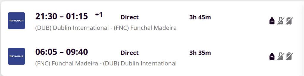 Madeira holiday deal from Dublin with flights and hotel included – best travel deals to Funchal Portugal