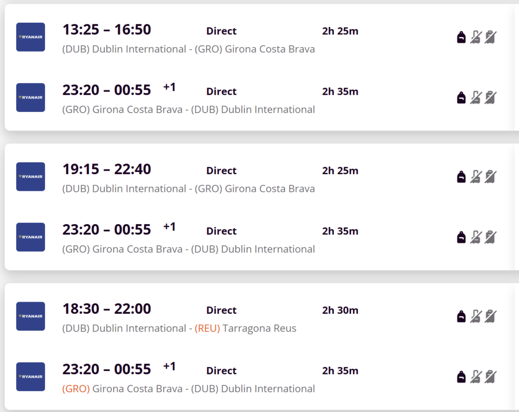 htop Platja Park hotel in Platja d’Aro Costa Brava Spain with swimming pool near the beach, 2-night stay with return flights from Dublin included from €106 per person.