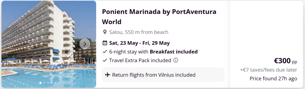 Last minute kelionių pasiūlymai iš Vilniaus su pigiais skrydžiais ir viešbučiais į populiarias atostogų kryptis Europoje.