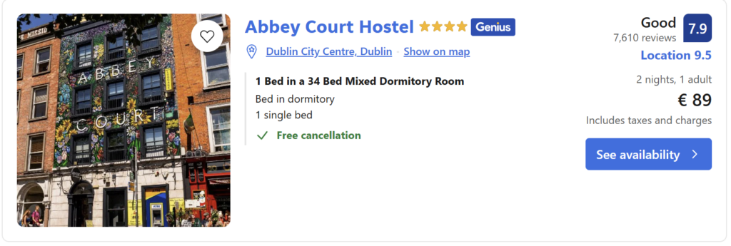 Top hotel deals in Ireland – affordable stays in Dublin, Galway and Cork with great discounts.