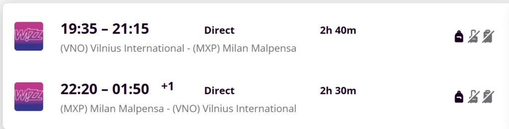Skrydis Vilnius–Milanas su viešbučiu balandžio 13–16, kaina nuo 186 € su pusryčiais, 4★ viešbutis, pigi kelionė į Italiją, TripNest deal