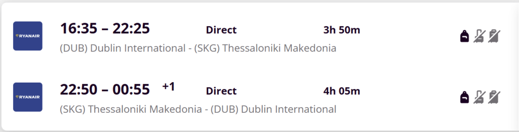 cheap Thessaloniki holidays from Dublin with flights and hotel