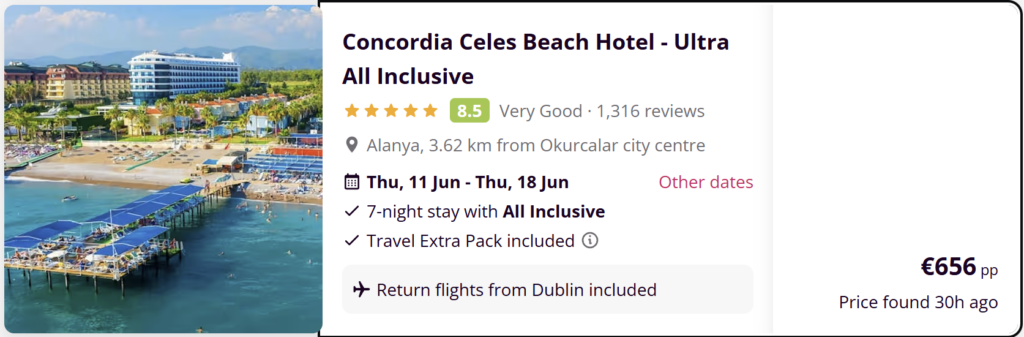Alanya Turkey beach resort, 5 star all inclusive hotel, Antalya coast, Cleopatra beach, Alanya castle, summer holiday Turkey.