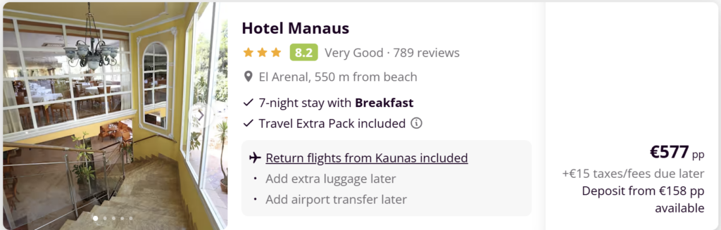 Last minute kelionių pasiūlymai iš Kauno su pigiais skrydžiais ir viešbučiais į populiarias atostogų kryptis Europoje.