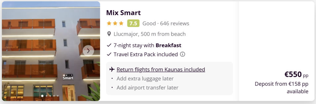 Last minute kelionių pasiūlymai iš Kauno su pigiais skrydžiais ir viešbučiais į populiarias atostogų kryptis Europoje.