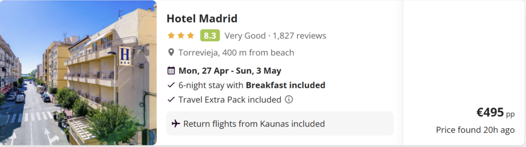 Last minute kelionių pasiūlymai iš Kauno su pigiais skrydžiais ir viešbučiais į populiarias atostogų kryptis Europoje.