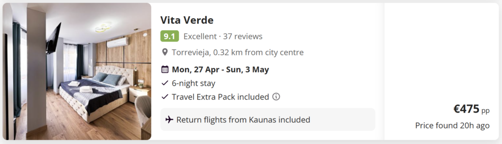 Last minute kelionių pasiūlymai iš Kauno su pigiais skrydžiais ir viešbučiais į populiarias atostogų kryptis Europoje.