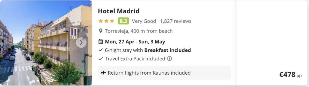 Last minute kelionių pasiūlymai iš Kauno su pigiais skrydžiais ir viešbučiais į populiarias atostogų kryptis Europoje.