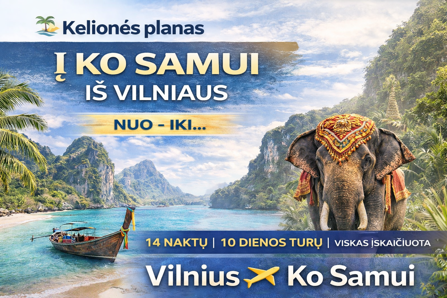 KOH SAMUI (Tailandas) IŠ VILNIAUS